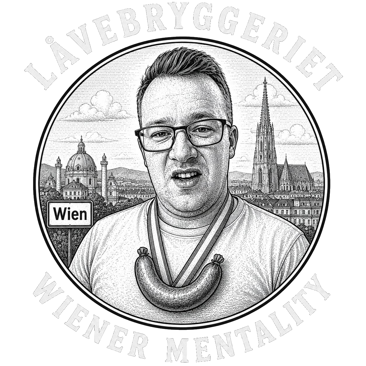 Wiener Mentality label