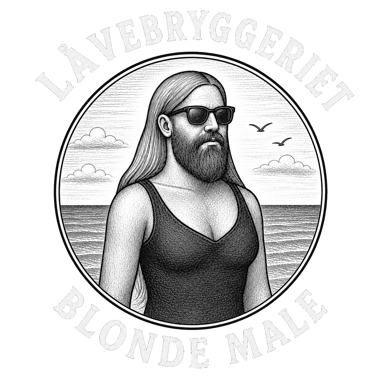 Blonde Male label