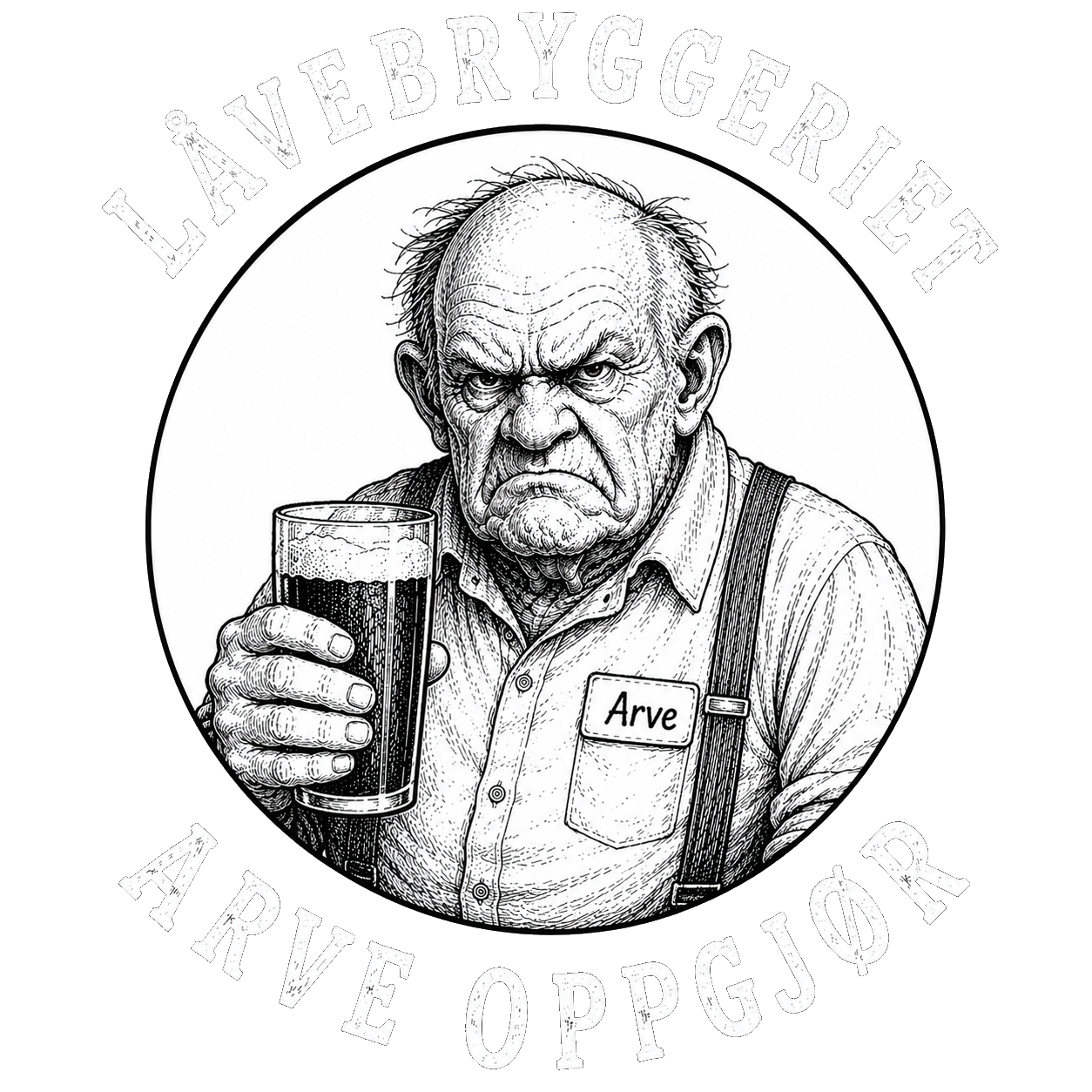 Arve Oppgjør label